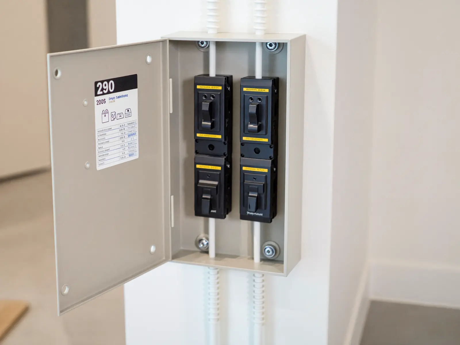 Undersized Service → Ready for New AC — after